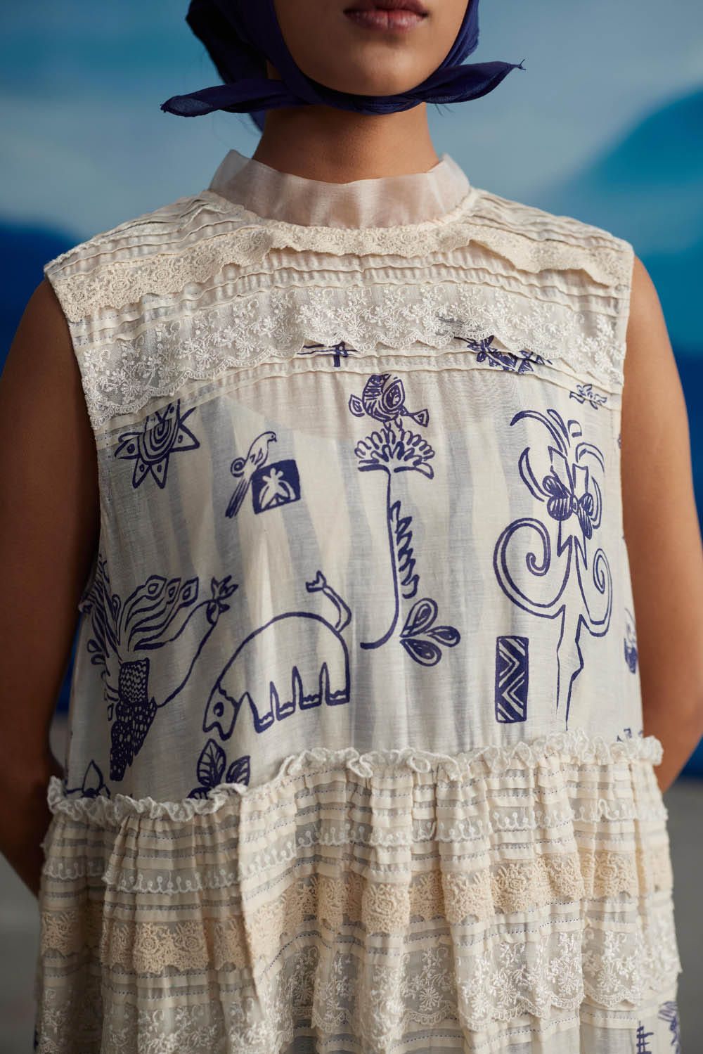 Azami Tier Dress - image 3