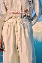 Thiri Embroidered Pants view 3