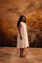 Shibui Stripe Ruching Dress view 3