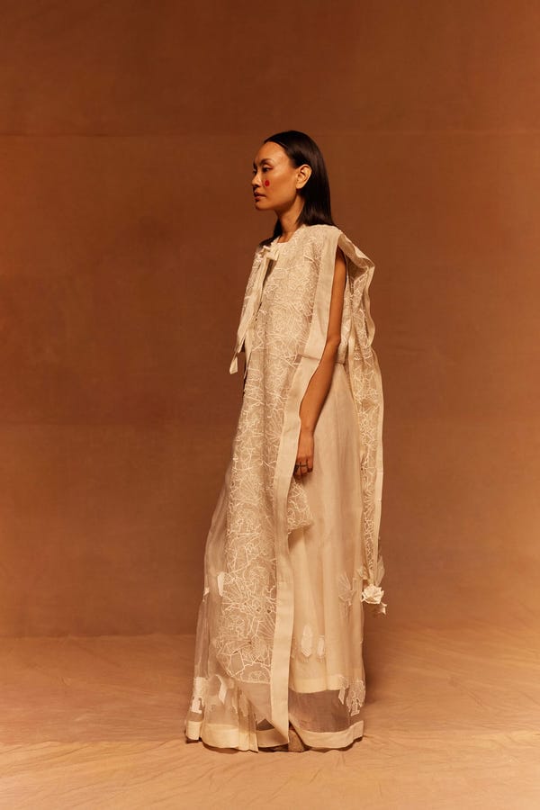 Ahmev — Kanpeki Organza Saree