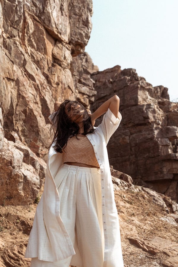 Ahmev — 4 Pleated Pants