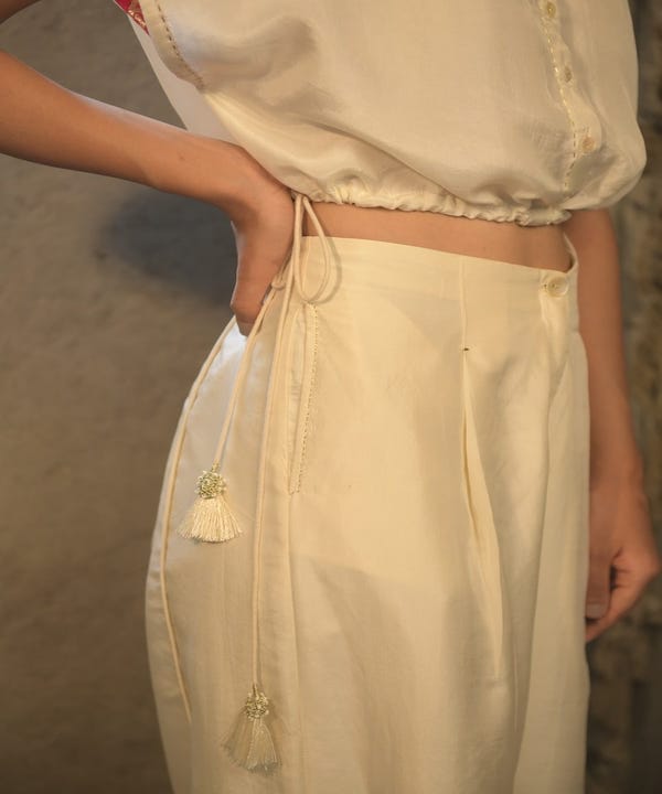 Ahmev — Create Ankle Looped Pant