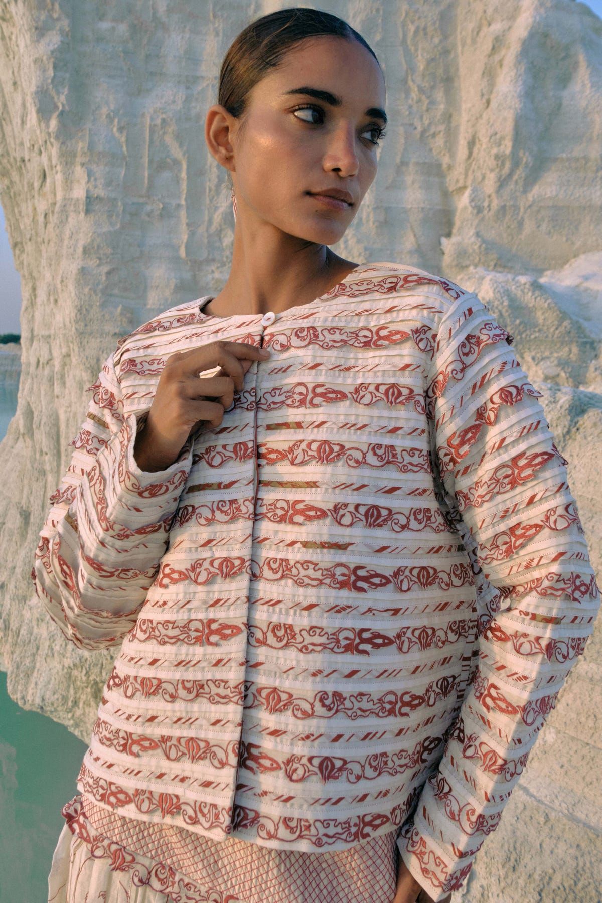 Fable Collarless Jacket - image 1