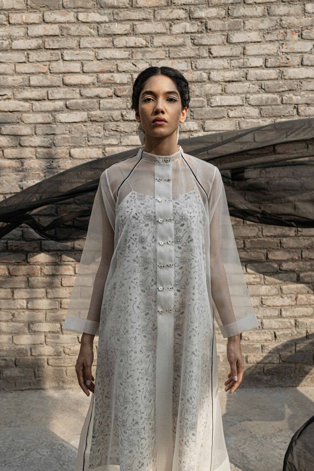 Dahilia Organza Jacket + Slip - image 1