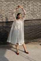 Dahilia Organza Jacket + Slip view 2