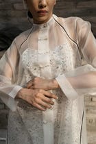 Dahilia Organza Jacket + Slip view 4