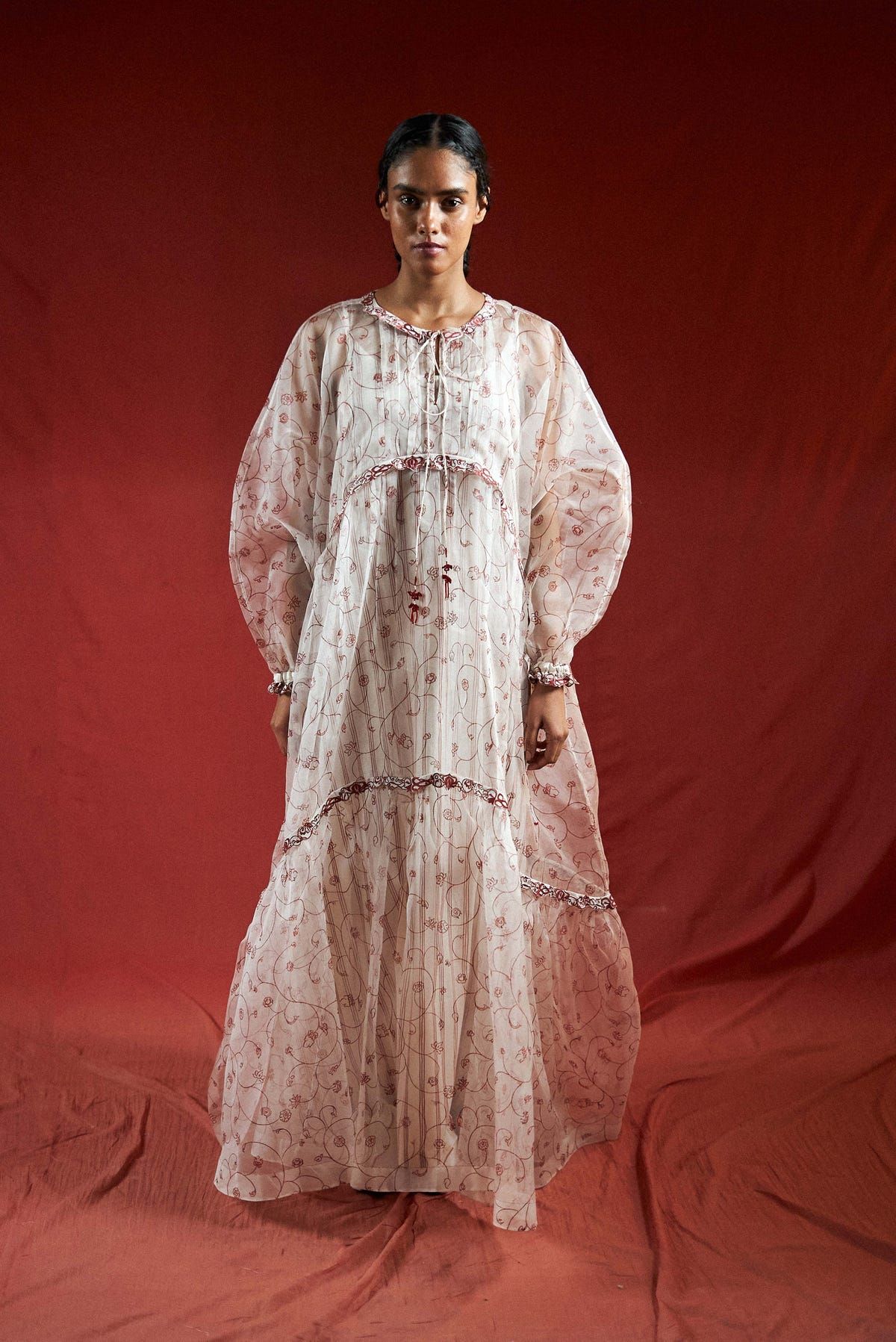 Thanaya Organza Tier Dress - image 1