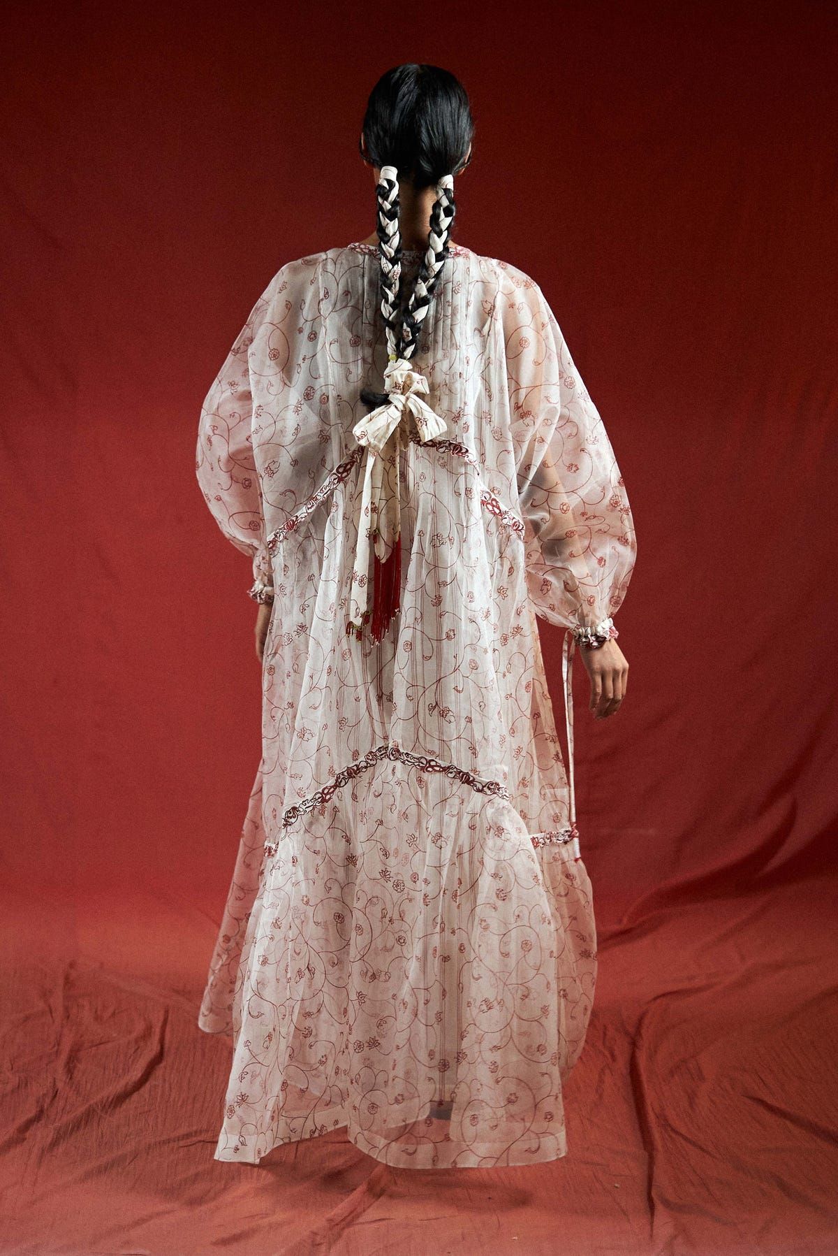 Thanaya Organza Tier Dress - image 4