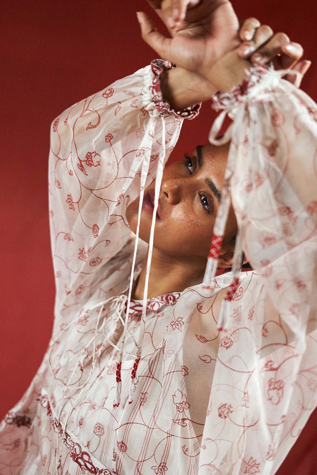 Thanaya Organza Tier Dress - image 6