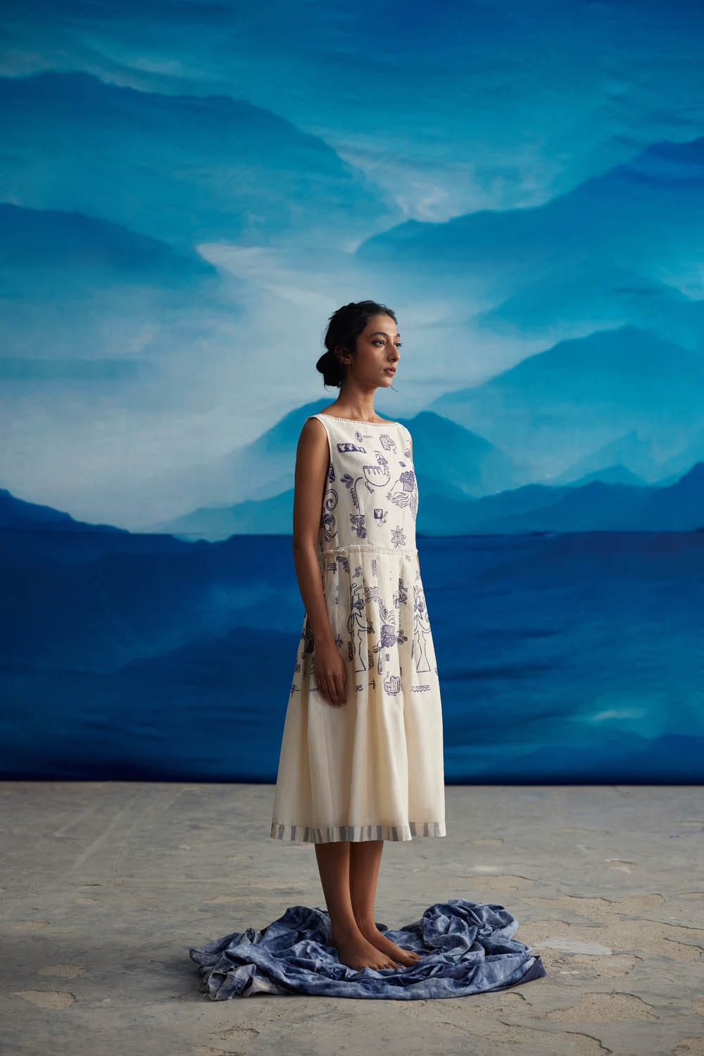 Pema knife pleat dress - image 3