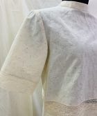 Colour Splash Back Buttoned Top view 5