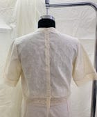 Colour Splash Back Buttoned Top view 8