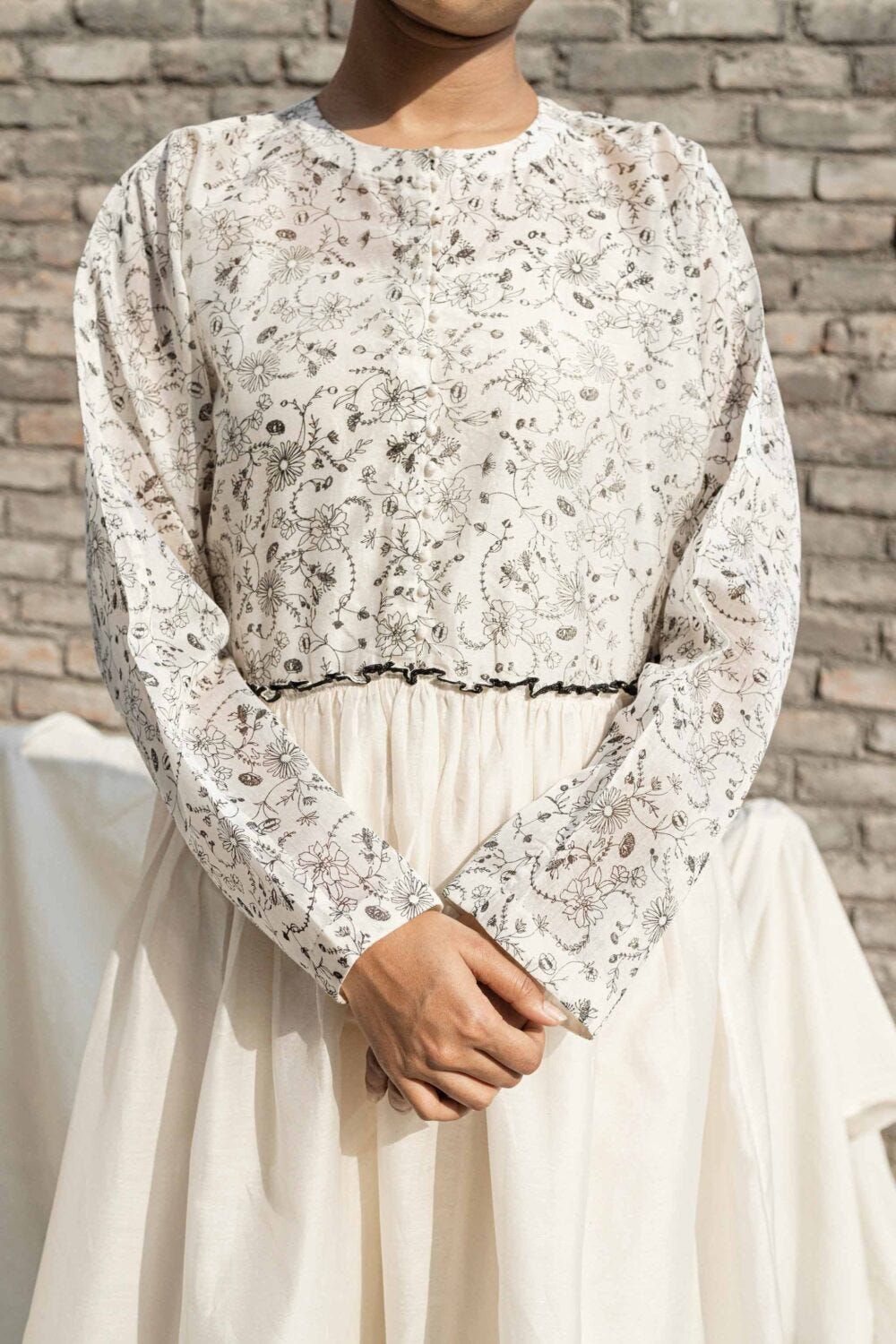 Olivia Dolman Sleeve Dress + Slip - image 1