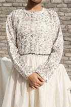 Olivia Dolman Sleeve Dress + Slip view 1