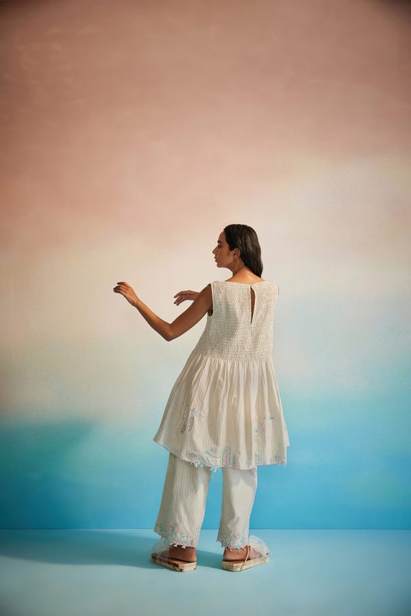 Ahmev — Miyabi Ruching Dress Set