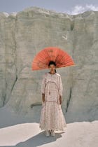 Min Maw Chanderi Tier Dress view 1