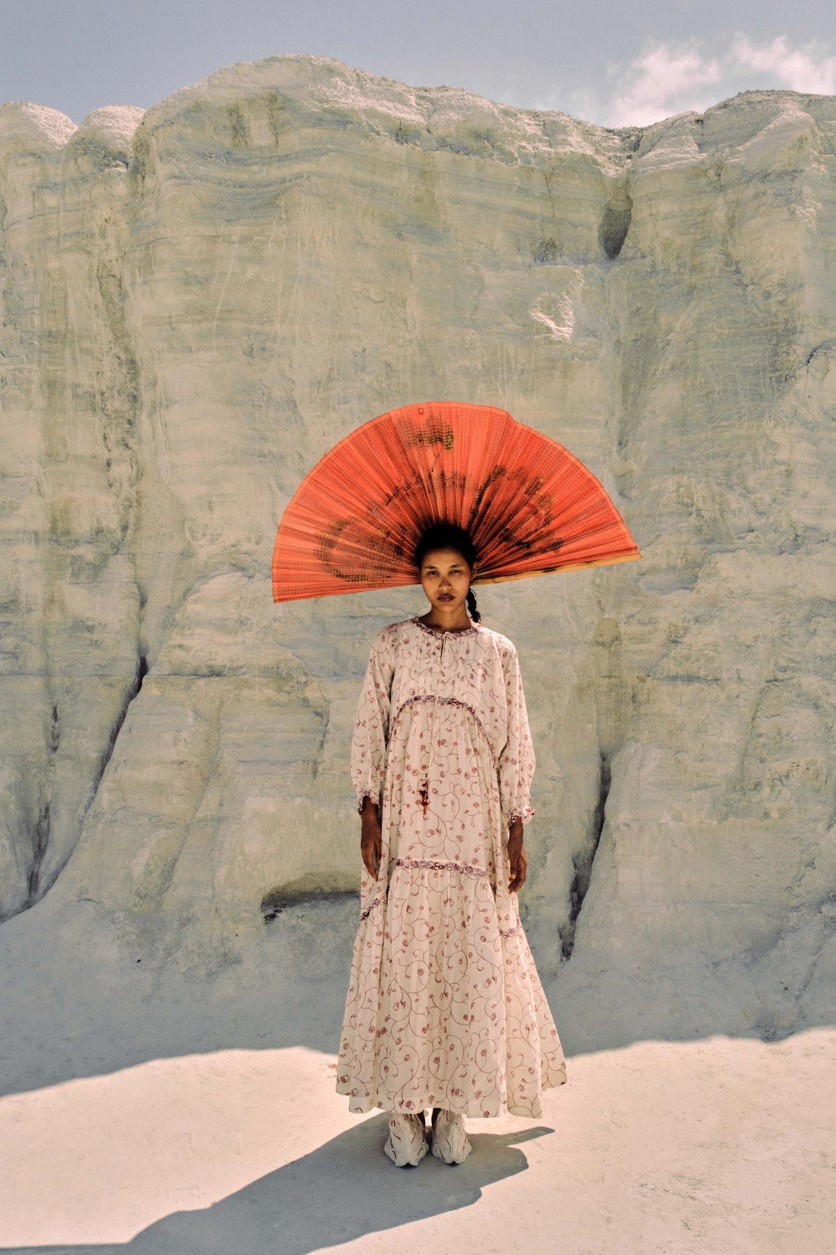 Min Maw Chanderi Tier Dress - image 6