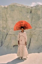 Min Maw Chanderi Tier Dress view 6