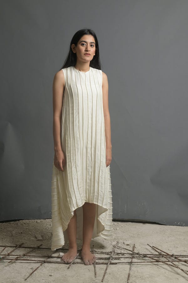 Ahmev — Captivating Corded Dress