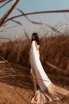 2 Tone Saree view 1