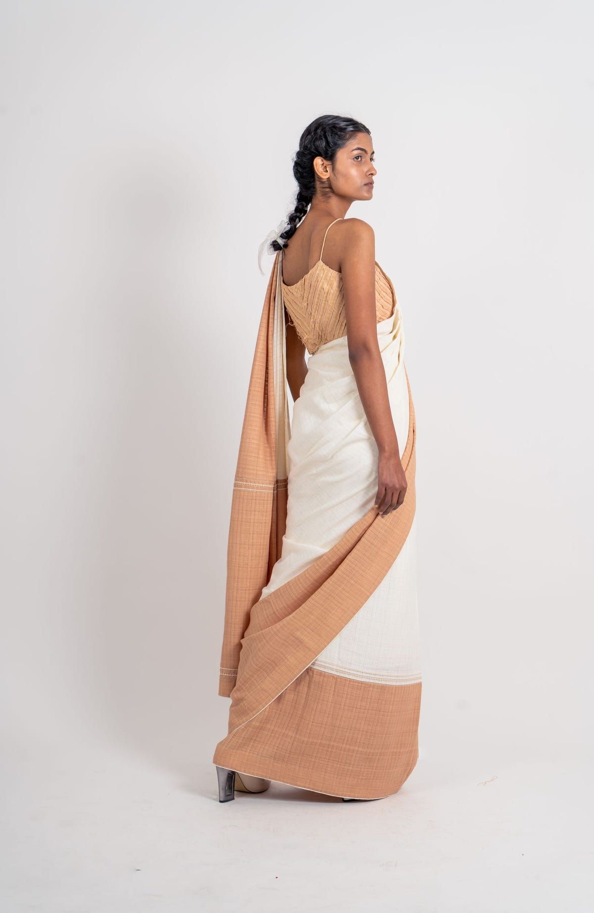 2 Tone Saree - image 7