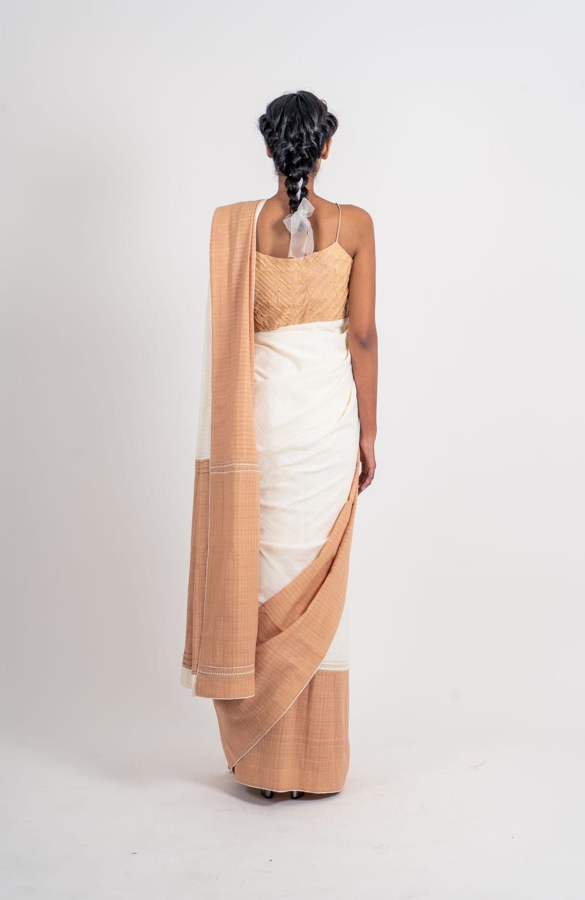 2 Tone Saree - image 9