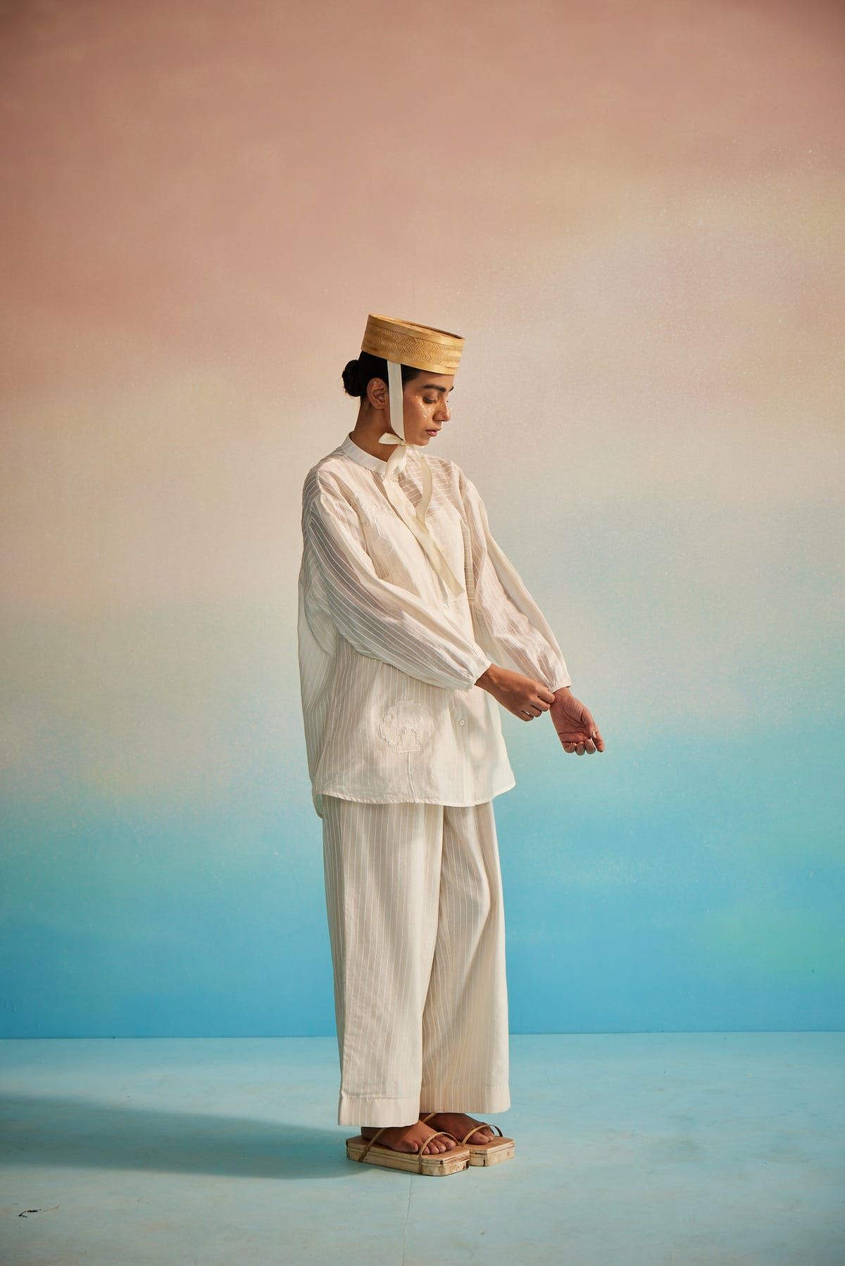 Akai Ito Mandarin Shirt Set - image 2