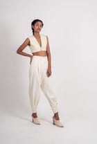 Textured Ankle Loop Pant view 4