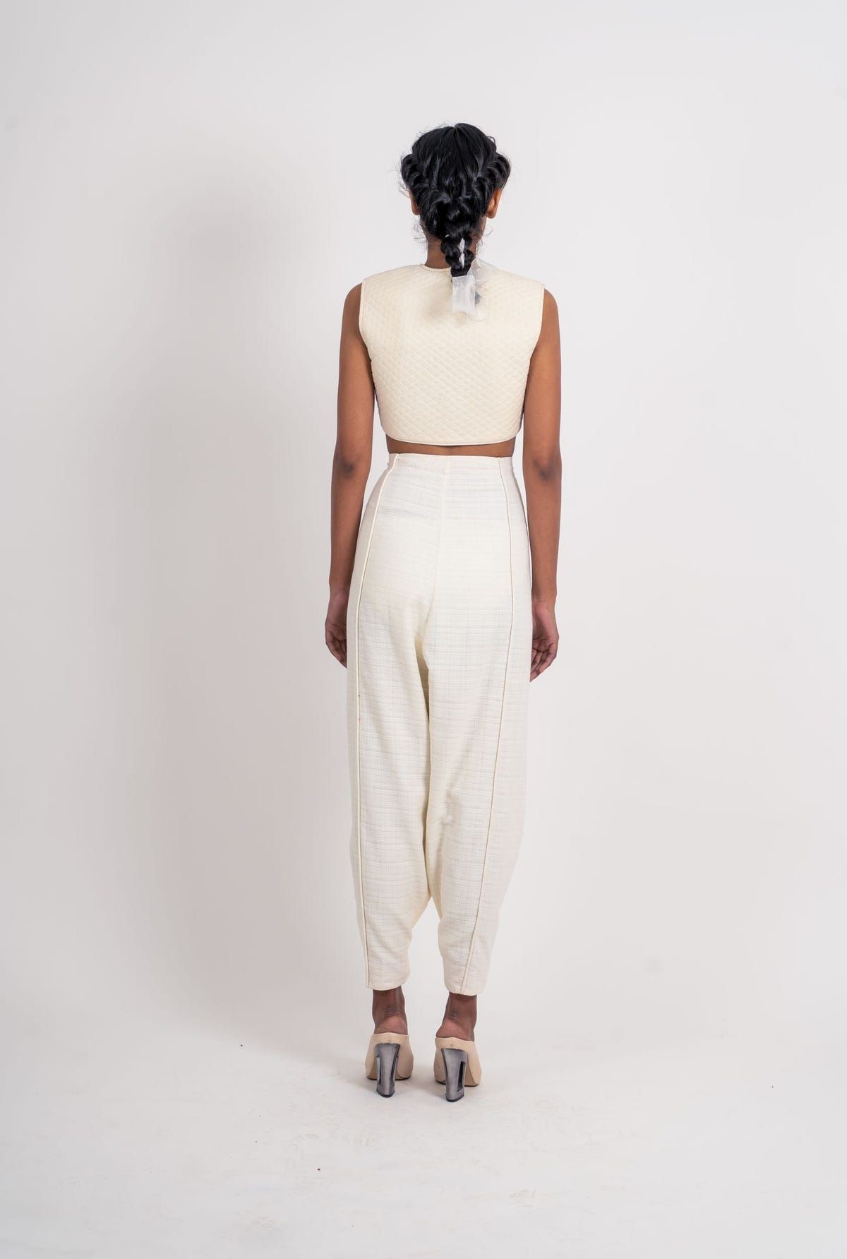 Textured Ankle Loop Pant - image 6