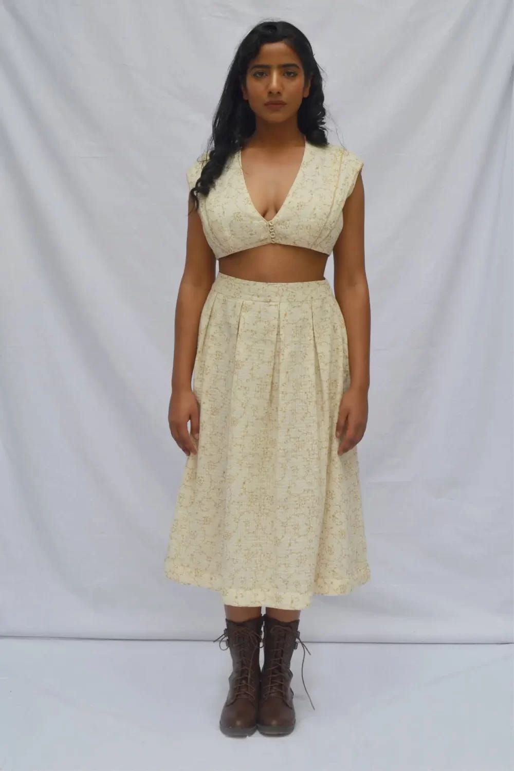 Box Pleated Skirt - image 3