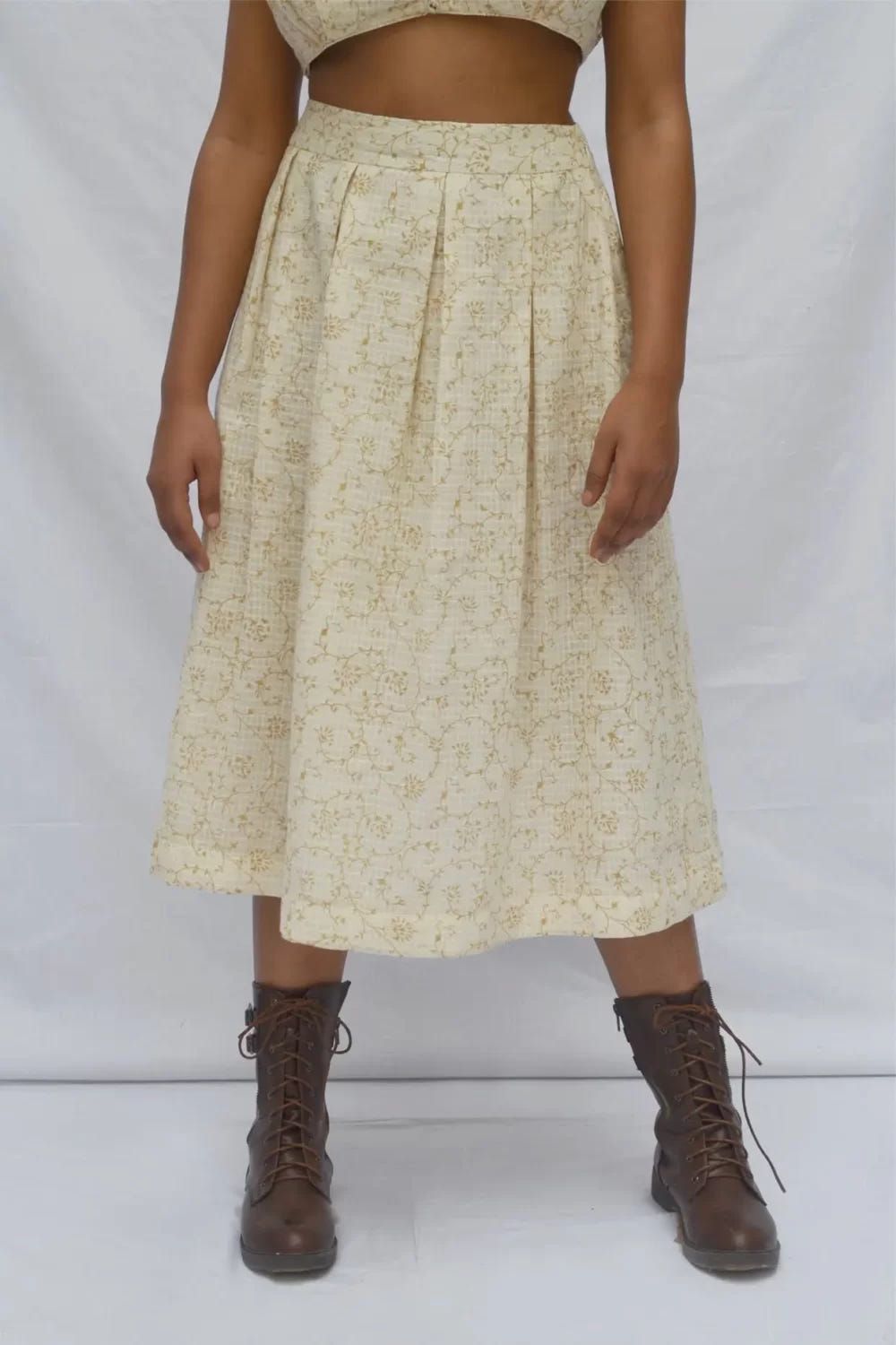 Box Pleated Skirt - image 4