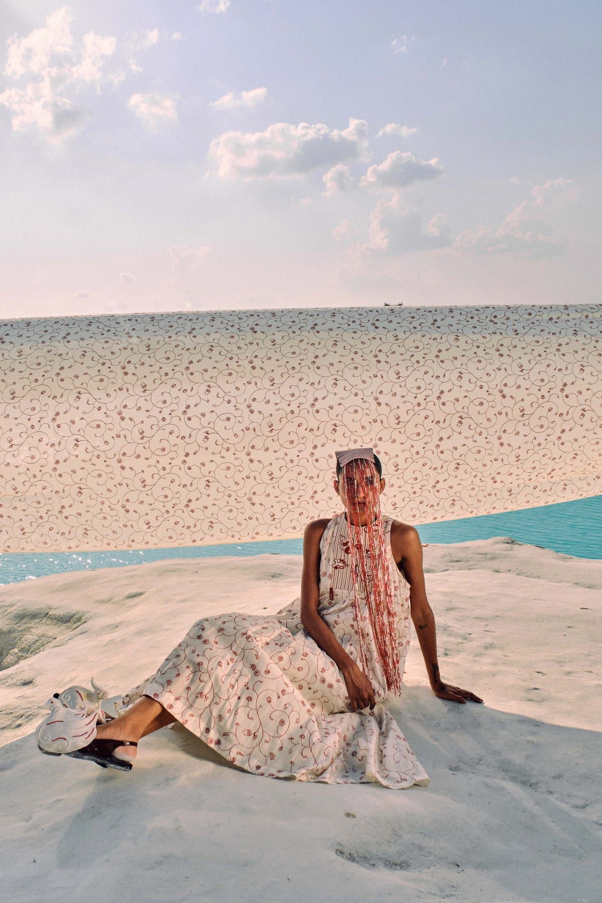 Yadana Halter Dress - image 3