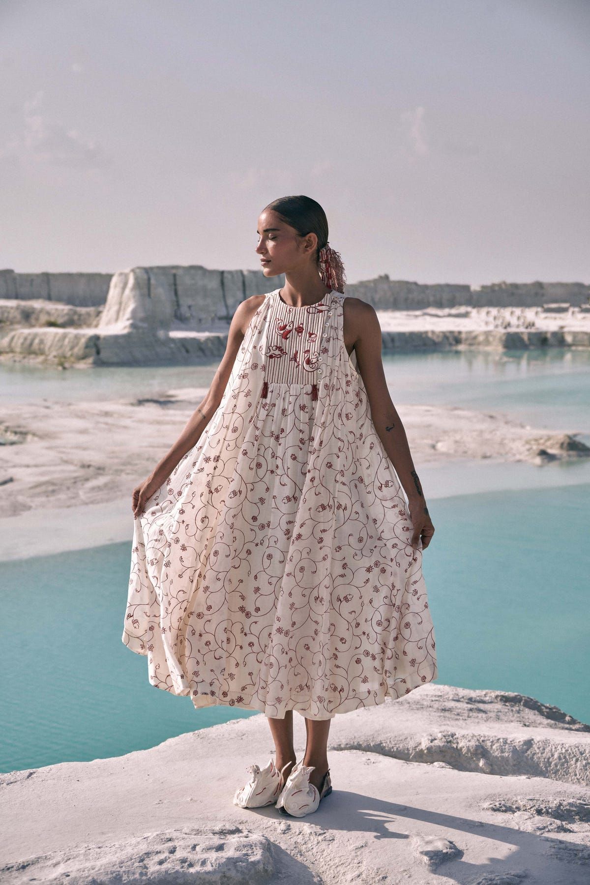 Yadana Halter Dress - image 4
