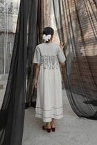 Gaia Quilted Yoke Dress view 4