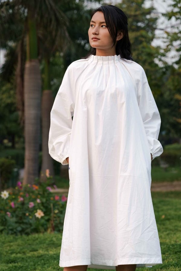 Ahmev — Mary High Neck Dress