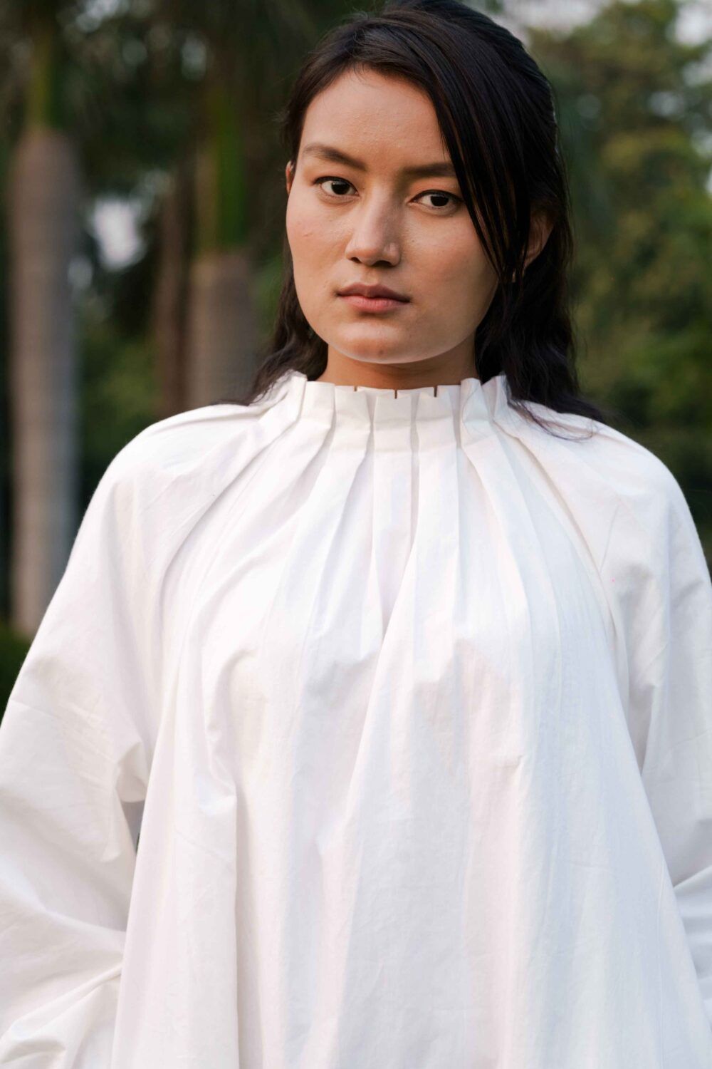 Mary High Neck Dress - image 4
