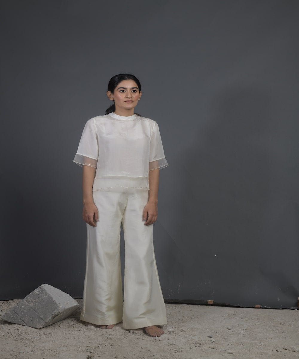 Grace Back Buttoned Blouse - image 1