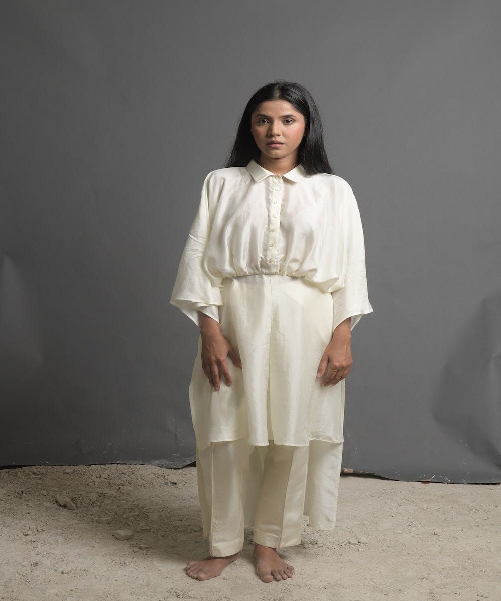 Believe Gathered High Low Shirt - image 1