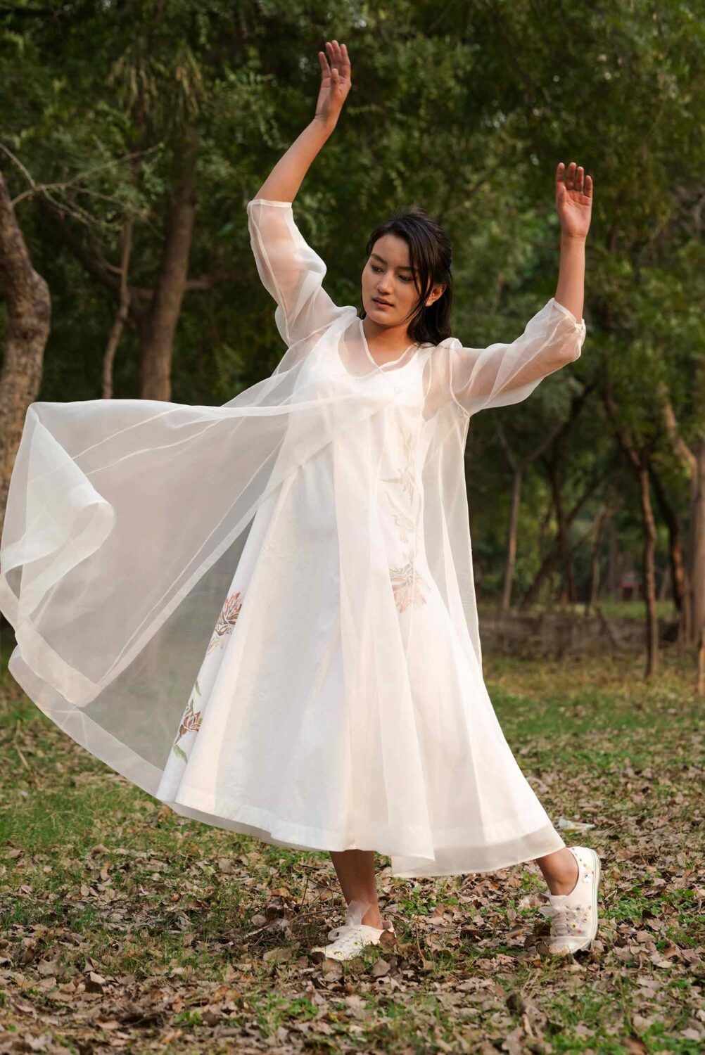 Catherine Sheer Angrakha + Hand Painted Slip - image 3