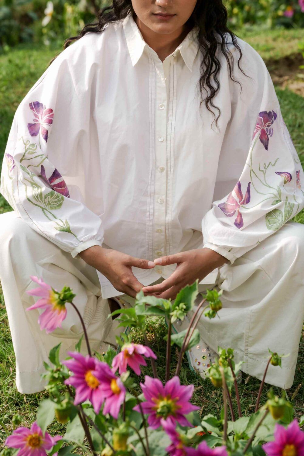 Caroline Dolman Sleeve Shirt - image 3