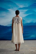 Mignon Pleated Neck Dress view 6