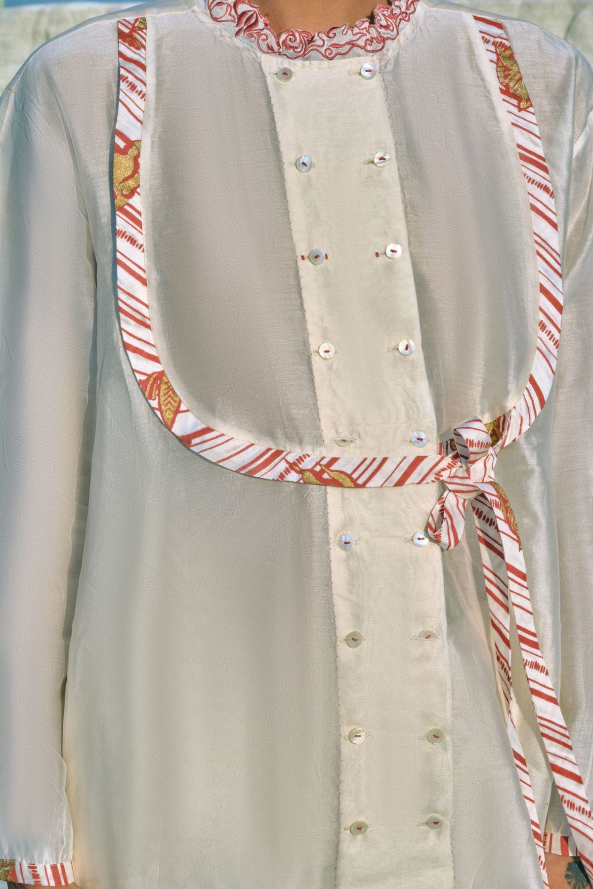 ⁠Thida Mandarin Shirt - image 6