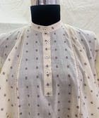 Red Blue Check Panel Top With Sleeve view 1