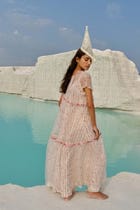 Ei Mon Organza Tier Dress view 5