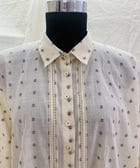 Red Blue Check Dolman Sleeve Shirt view 1