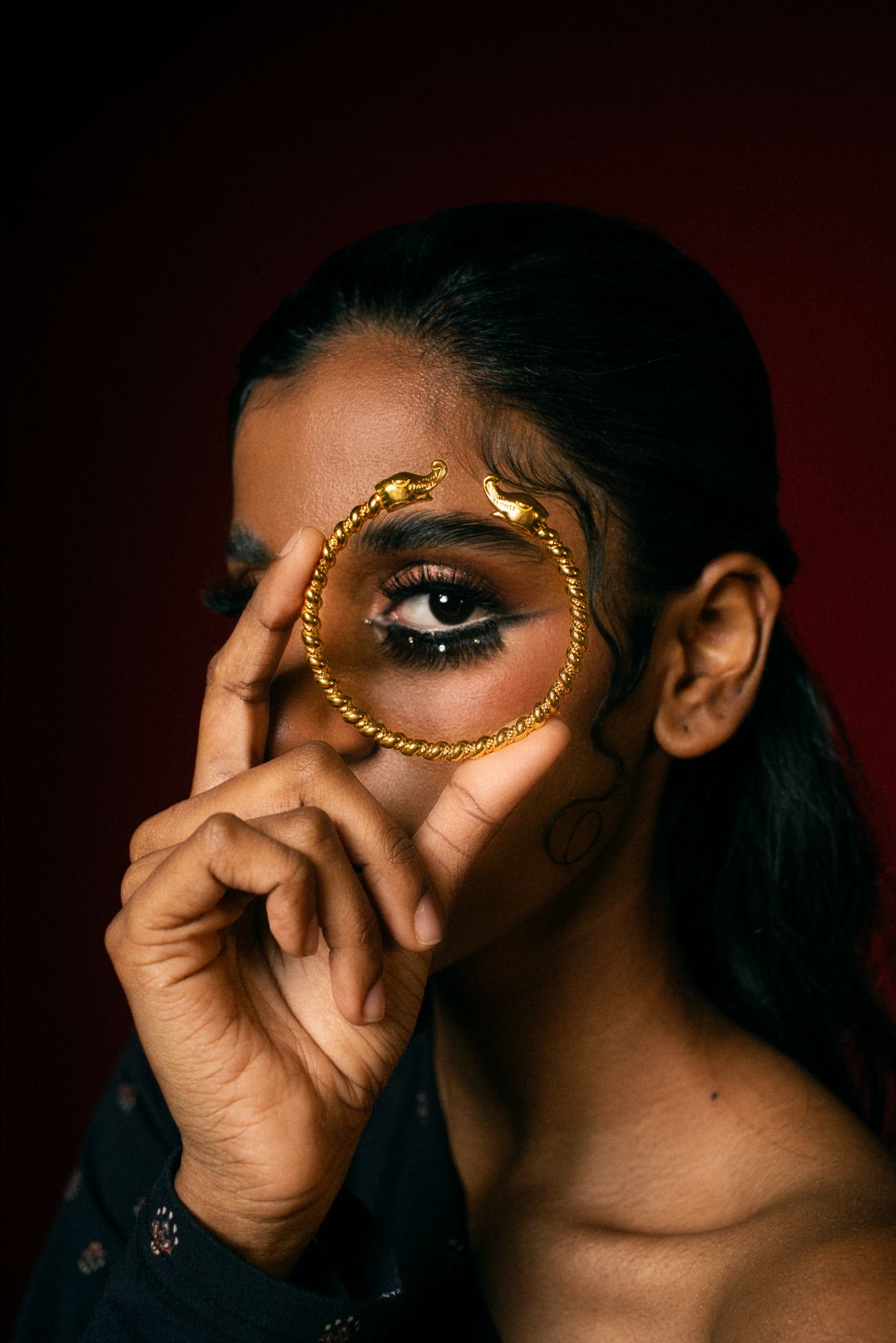 Elephant Kada Bangle (Unisex) - image 1