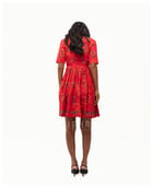 Red Jasmine Short Dress view 2
