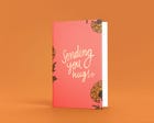 Sending you Hugs Greeting Card view 1