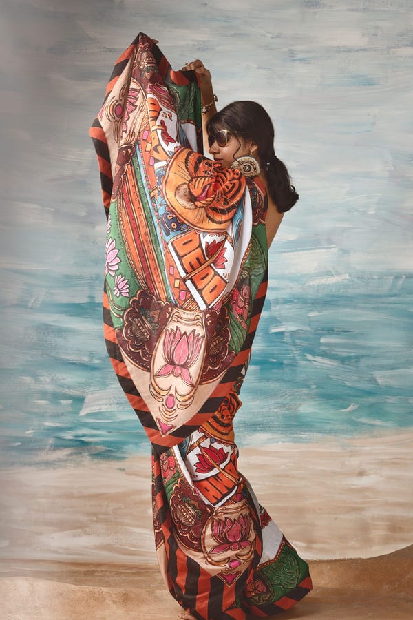 AISHR The Store — Awaz Dedo Saree