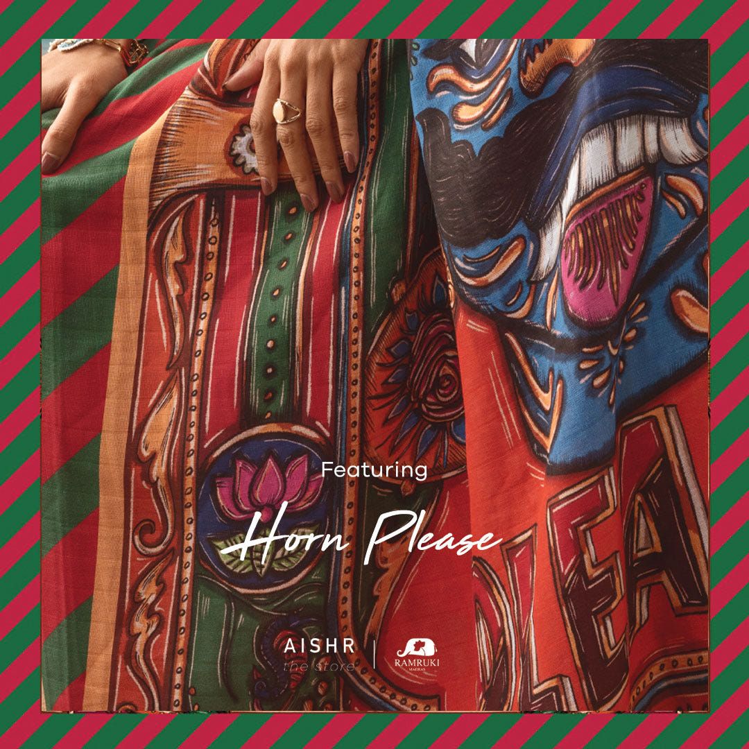 Horn Please Saree - image 3